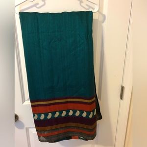 Gorgeous jewel toned saree